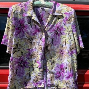 Floral Alia button down